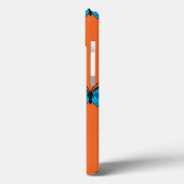 Blauwe Vlinder Case-Mate iPhone Case (Achterkant / Links)