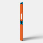 Blauwe Vlinder Case-Mate iPhone Case (Achterkant / Rechts)