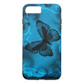Blauwe vlinder Case-Mate iPhone case (Achterkant)