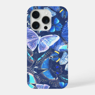 Blauwe Vlinder Droomachtige Natuur Esthetisch Heme iPhone 15 Pro Case
