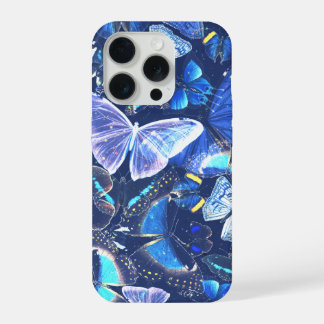 Blauwe Vlinder Droomachtige Natuur Esthetisch Heme iPhone 15 Pro Case