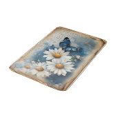 Blauwe Vlinder en madeliefjes | boerderij Badmat (Gekanteld)