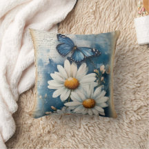  Blauwe Vlinder en madeliefjes | boerderij