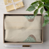 Blauwe Vlinder Ephemera Decoupage Blauwgroen Tis Tissuepapier (Geschenk)