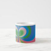Blauwe Vlinder Espresso Kop (Voorkant)