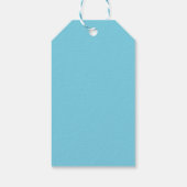 Blauwe vlinder Hartelijk dank Cadeaulabel (Achterkant)