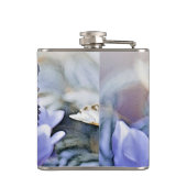 Blauwe vlinder heupfles (Achterkant)