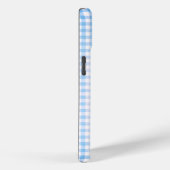Blauwe vlinder in vlucht op Gingham Case-Mate iPhone Case (Achterkant / Rechts)