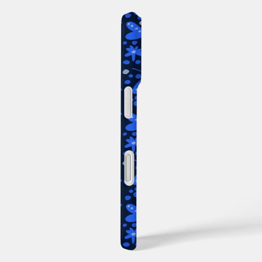 Blauwe vlinder iPhonettas Case-Mate iPhone Case (Achterkant / Rechts)
