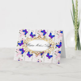 Blauwe vlinder kaart