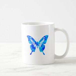 Blauwe Vlinder Koffiemok