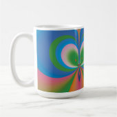 Blauwe Vlinder Koffiemok (Links)