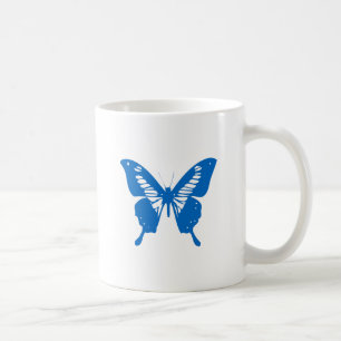 Blauwe Vlinder Koffiemok
