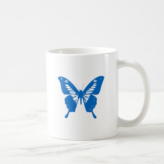 Blauwe Vlinder Koffiemok (Rechts)