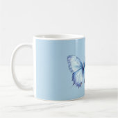 Blauwe Vlinder Koffiemok (Links)