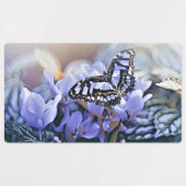 Blauwe vlinder labels (Design 2)