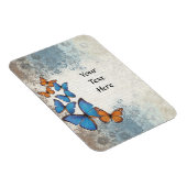 Blauwe vlinder magneet (Rechterzijde)