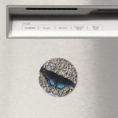 Blauwe vlinder magneet (Insitu (Vaatwasser))