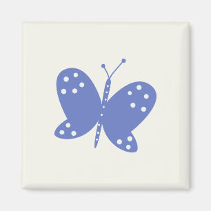 Blauwe Vlinder Magneet