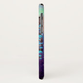 BLAUWE VLINDER MET GROENE GOUDEN SPARKELS Case-Mate iPhone CASE (Achterkant/links)