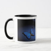 Blauwe vlinder mok (Links)
