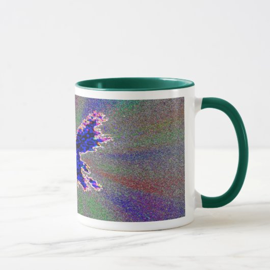 Blauwe vlinder mok (Rechts)