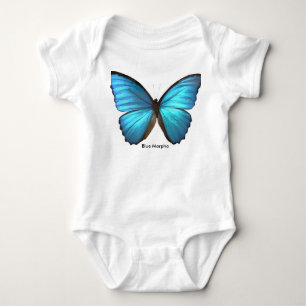 Blauwe Vlinder Morpho Romper
