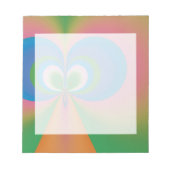 Blauwe Vlinder Notitieblok (Voorkant)