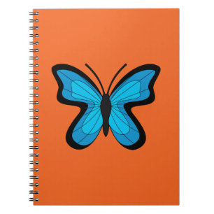 Blauwe Vlinder Notitieboek