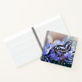 Blauwe vlinder notitieboek (Binnen)