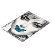 Blauwe vlinder | Notitieboek van onuitgesproken wo (Linkerzijde)