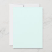 Blauwe vlinder ontwerpdankkaart  bedankkaart (Achterkant)