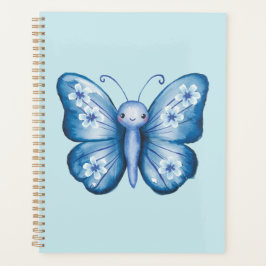 Blauwe vlinder planner