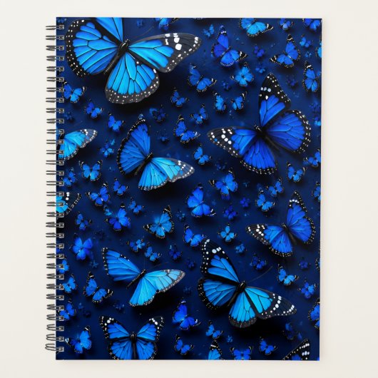 blauwe vlinder planner (Voorkant)