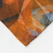 Blauwe vlinder ripple fotografie afdrukken fleece deken (Hoek)