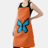 Blauwe vlinder schort (Insitu)