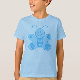 Blauwe Vlinder Shirt