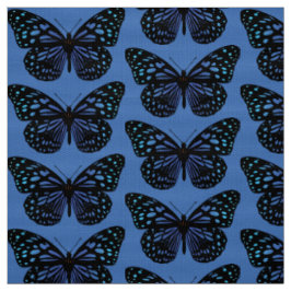 Blauwe vlinder stof
