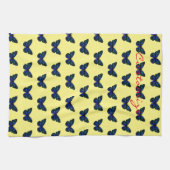 Blauwe vlinder Thunder_Cove Kitchen Towel Theedoek (Horizontaal)