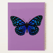 Blauwe vlinder Thunder_Cove Planner (Achterkant)