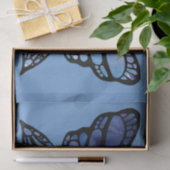 Blauwe vlinder tissuepapier (Geschenk)