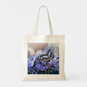 Blauwe vlinder tote bag (Achterkant)