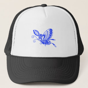 Blauwe Vlinder Trucker Pet