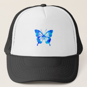 Blauwe Vlinder Trucker Pet