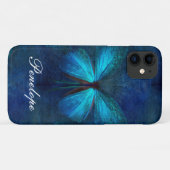 Blauwe vlinder van Joy & Luck Case-Mate iPhone Case (Achterkant (horizontaal))