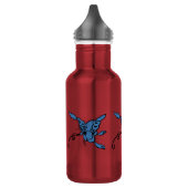 Blauwe vlinder waterfles  (Links)