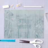 Blauwe  vlinderbloemigen tissuepapier (Craft)