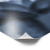 Blauwe vlinderfoto foto afdruk (Hoek)