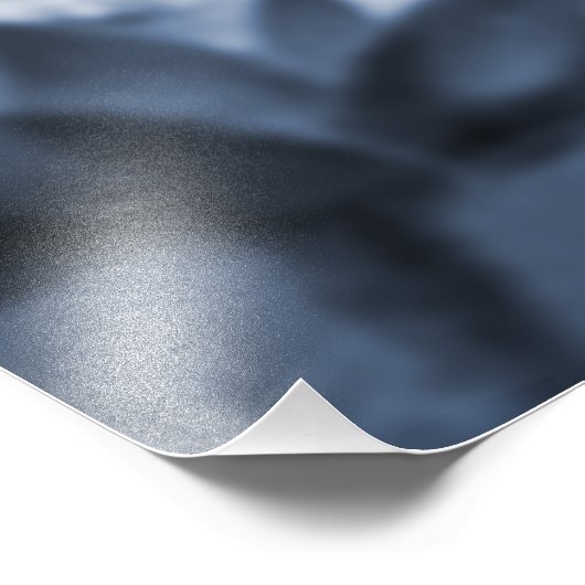 Blauwe vlinderfoto foto afdruk (Hoek)