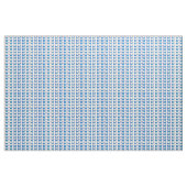 Blauwe vlinderkatoen stof (Yard (91,4 cm))